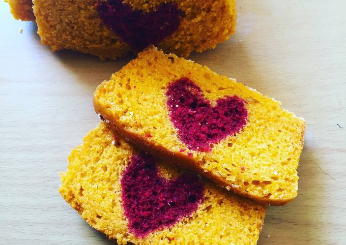 Recipe of Perfect Surprise heart cake