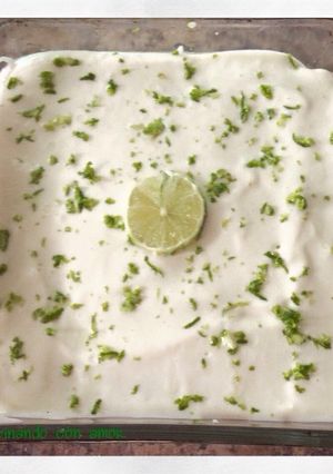 Una foto de Postre de limón