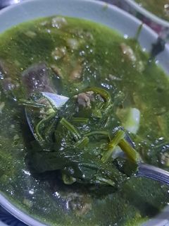 صورة لوصفة شوربة سبانخ باللحم