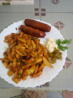 A picture of Masala chips #authormarathon.