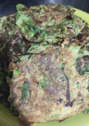 Una foto de Buñuelos livianos de lechuga 🥬🥬