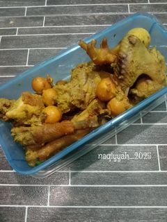 Foto resep 1115. Ungkep ayam petelur (ayam layer)