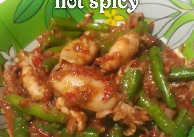 Resep 🦑 Tumis Cumi Asin Hot Spicy 🦑, Menggugah Selera