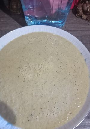 Una foto de Sopa de arveja