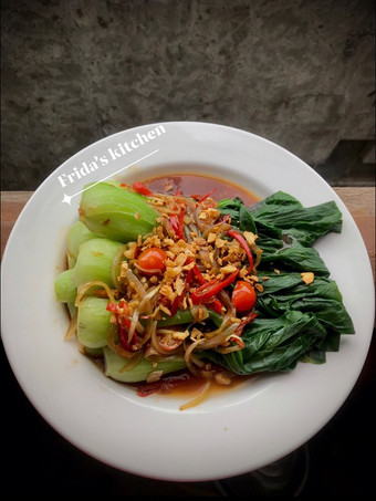 Cara Bikin Pakcoy tumis bawang putih Menu Enak