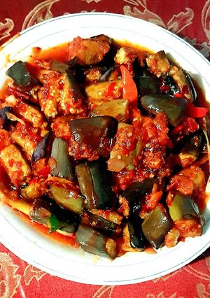 Foto resep Terong teri balado Petra mommy