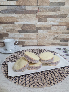 Una foto de Alfajores de maicena sin gluten