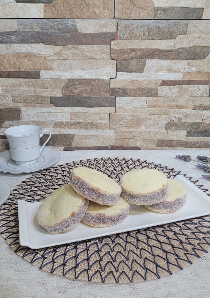 Una foto de Alfajores de maicena sin gluten