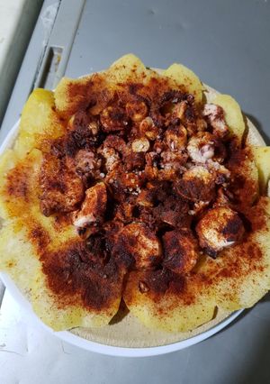Una foto de Pulpo a la gallega