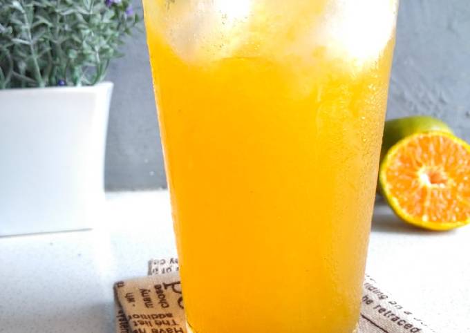 Yuk intip, Resep bikin Es Jeruk Peras yang lezat