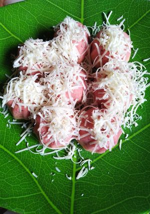 Foto resep Putu Ayu Buah Naga Merah
