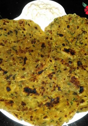 A picture of Muli Ka Paratha.