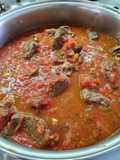 Estofado de carne para pastas