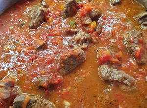 Una foto de Estofado de carne para pastas
