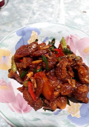 Foto resep Oseng ikan jambal cabe hijau