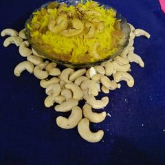A picture of Saffron rice.