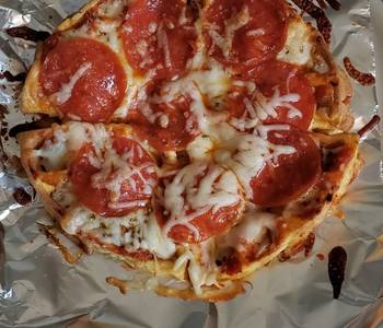 Easy Make Recipe Keto Chaffle Pizza Delicious and Healthy