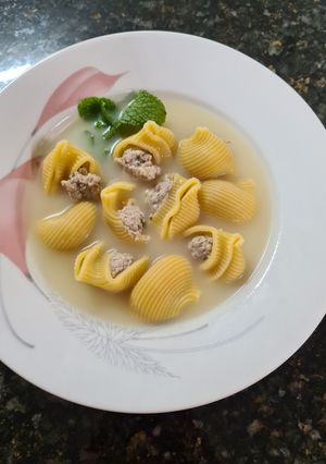 Una foto de 128. Caldo con Galets