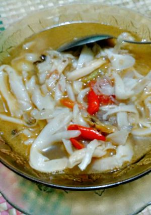 Foto resep Sup Jamur Pedas Mantap