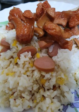 Foto resep Nasi goreng gurita