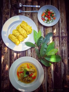 Foto resep Roti Jala feat Kari Kambing