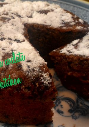 Foto resep Raisin banana choclate steam cake