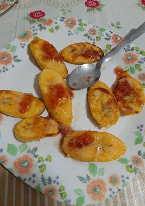 Una foto de Plátano macho frito.. estilo Esther
