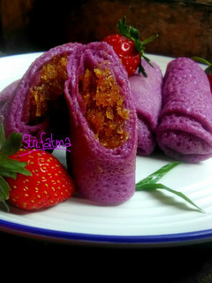 Foto resep Dadar gulung ungu