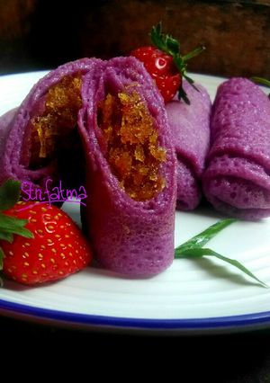 Foto resep Dadar gulung ungu