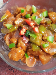 सोया चिल्ली (Soya chilli recipe in hindi) रेसिपी मुख्य फोटो