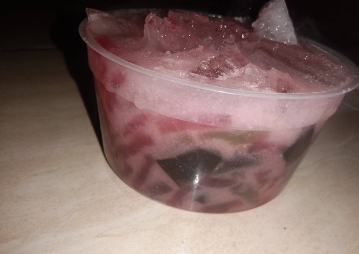 Cendol merah hijau cincau+sari kelapa