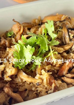 麻油油飯 的食譜成品照片