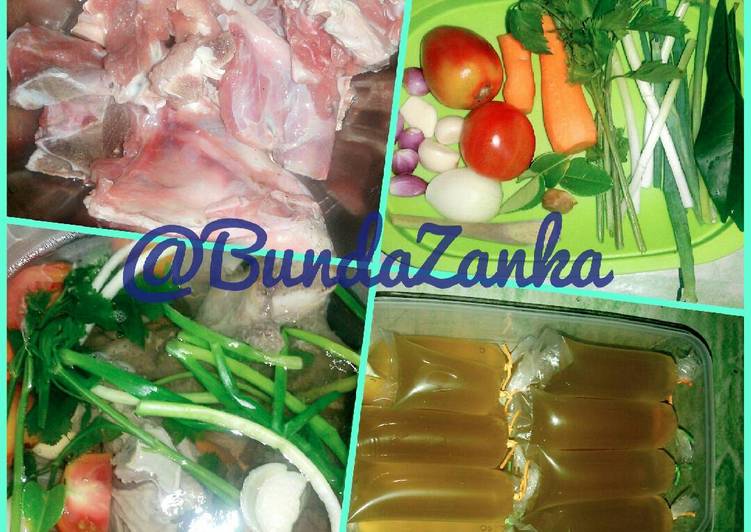 MPASI Kaldu sapi homemade