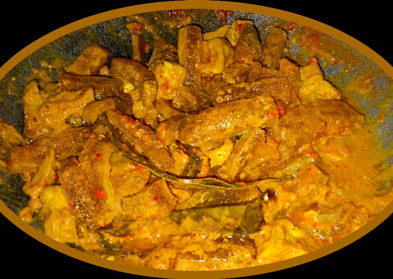 Sambal Goreng Krecek Tahu (Menu Sahur ke 2)