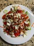 Pear with Blue Cheese Crumble Salad