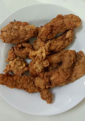 Foto resep Lauk Tinggal Goreng - Ayam Strips