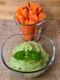 Dip de palta con yogur natural entero de leche de búfala 🥑 🐃 🍋 🧄🧂