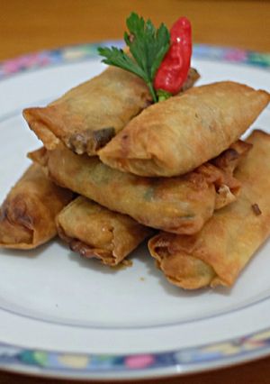 Foto resep Lumpia isi daging ayam