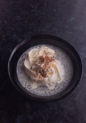 Vaníliás chia puding recept fotója