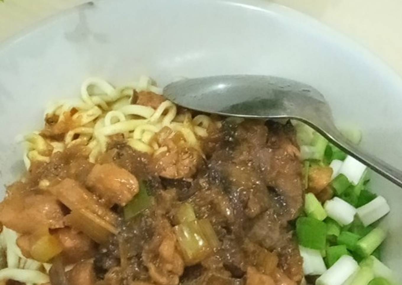 Mie Ayam Jamur Kancing