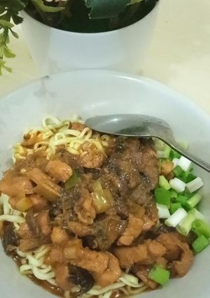 Foto resep Mie Ayam Jamur Kancing