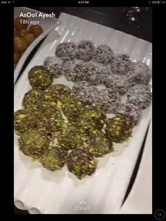 صورة لوصفة كرات الشوفان