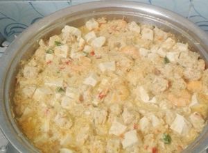 Foto resep Botok  Panci (Oblok2) Tahu Tempe Udang Pedas