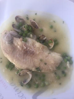 Una foto de Merluza en salsa verde