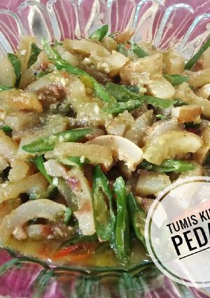 Foto resep Tumis kikil pedas