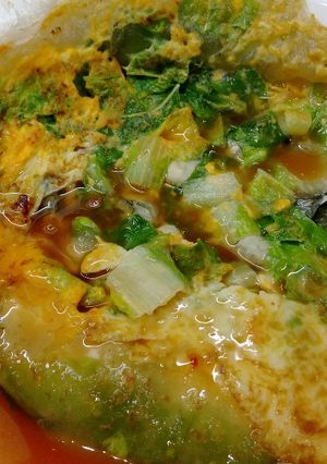 A picture of Oyster Omelet.