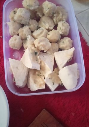 Foto resep Bakso ayam sederhana
