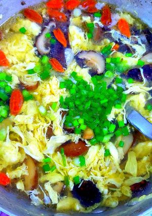 รูปของ ซุปไข่เห็ดหอม
