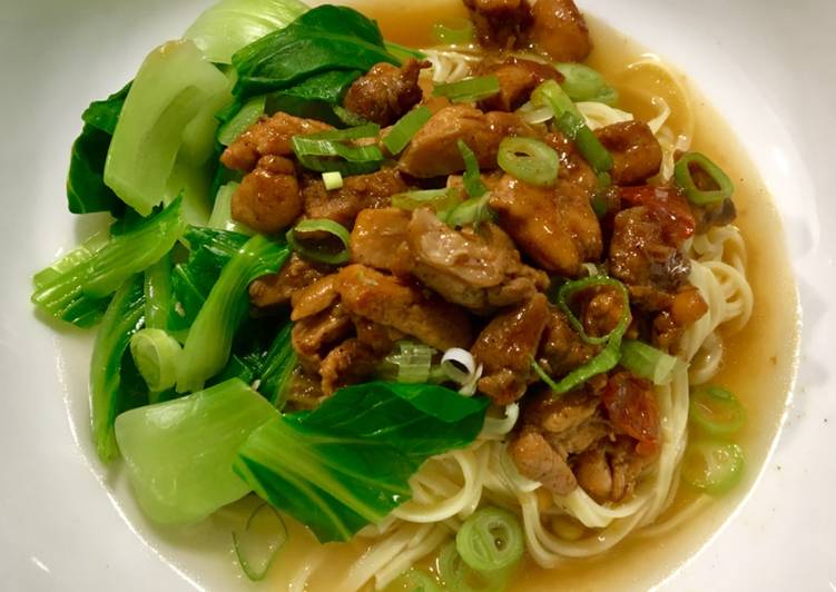 Mie Ayam Nudeln Mit Huhnerfleisch Auf Indonesische Art Rezept Von Lin S Kueche Cookpad