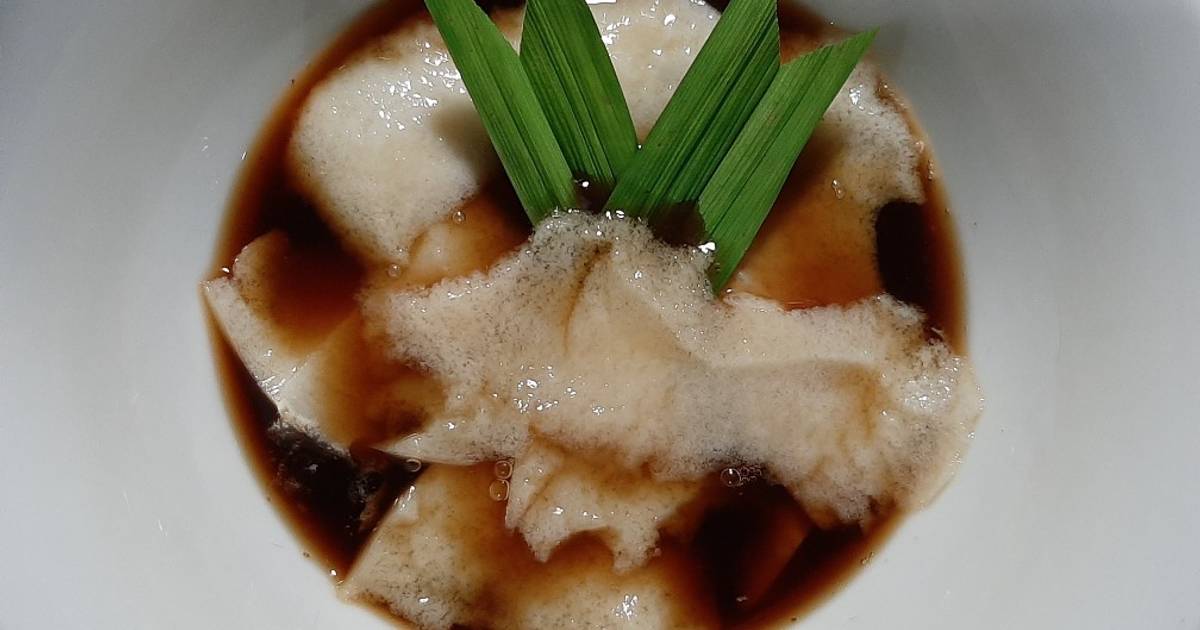 Resep Ta Hwa Kembang Tahu Kuah Jahe Oleh Alifah Lestari Cookpad